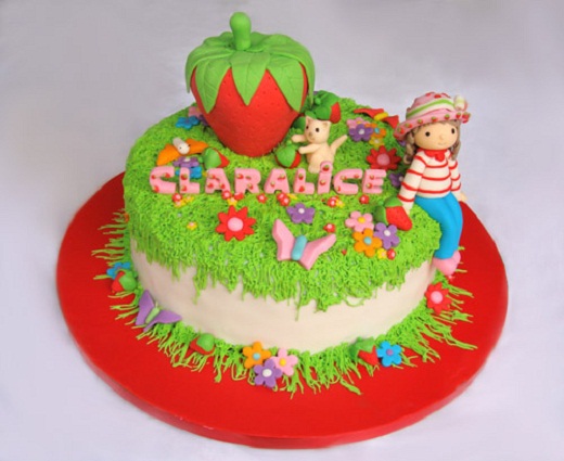 Decoração para bolo de aniversário infantil, decoração de bolo