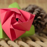Como fazer Flor de origami para decoração