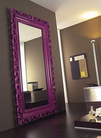 Espelho veneziano colorido