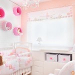 Decoração de Quartos de Bebê feminino simples