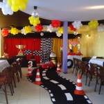 Decoração de festa infantil tema Carros