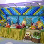 Decoração Bob Esponja para Festa de Aniversário infantil