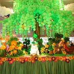 Decoração de festa infantil tema Jardim encantado