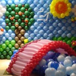 Decoração de Balões para Festa de Aniversário simples