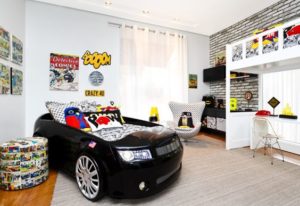 Quarto de meninos tema carros