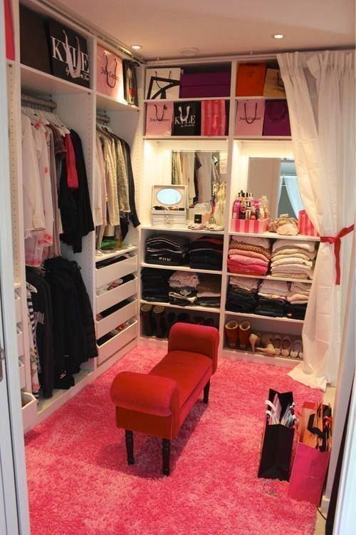 closet pequeno para mulher